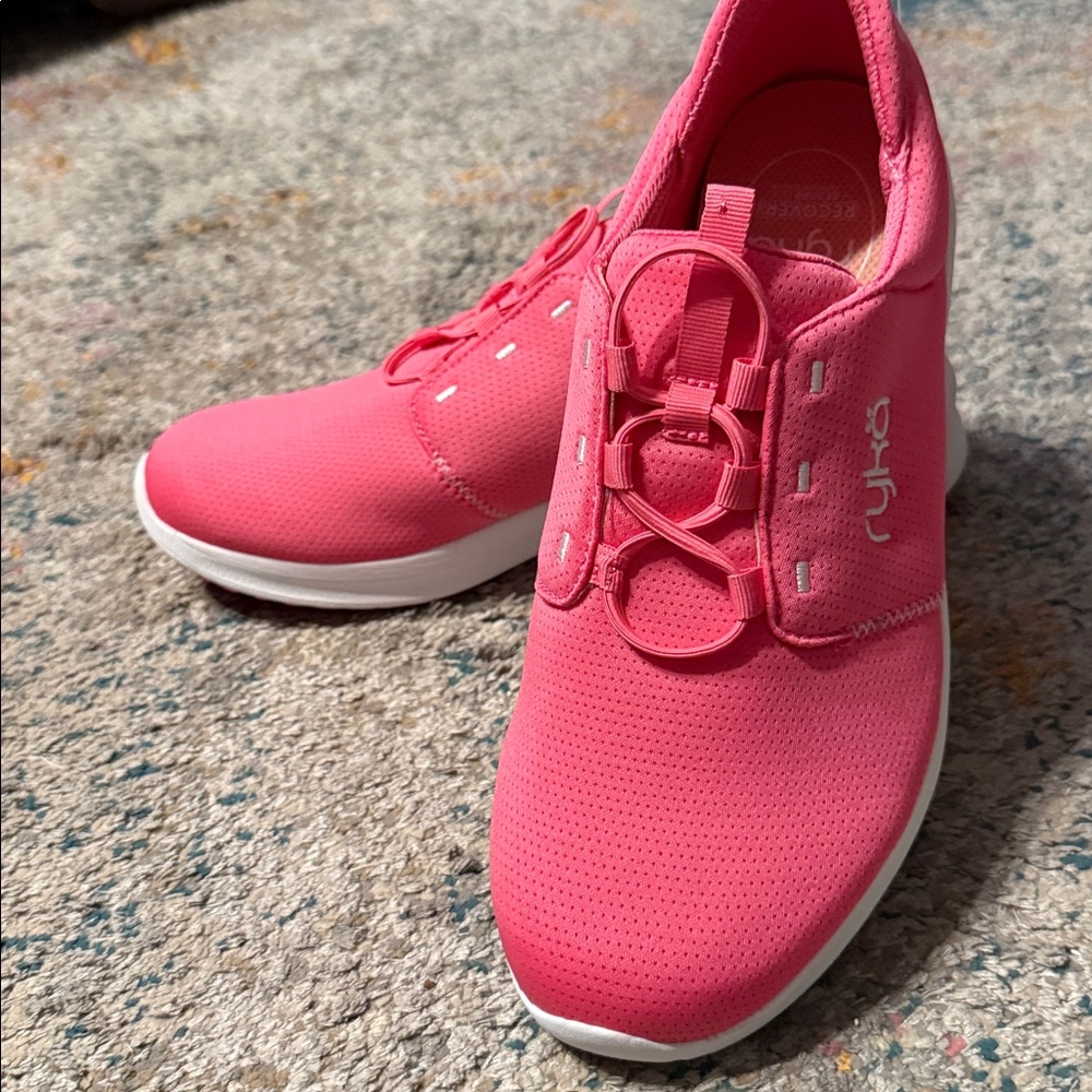 Ryka Renew Fuchsia Hot Pink Sneakers Running Shoes 8.5
